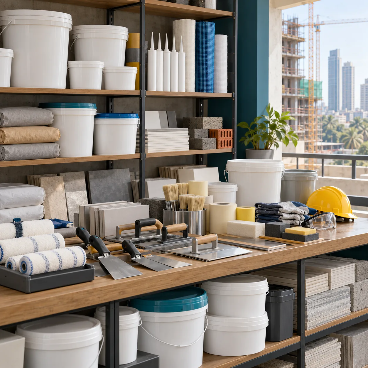 Representative project supplies application